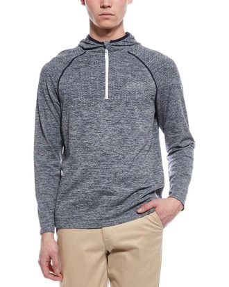 Ben Sherman Knit 1/4-Zip Hoodie