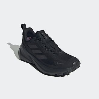 ADIDAS TERREX Wanderschuh ADIDAS TERREX TRAILMAKER 2.0 GORE-TEX, Damen, Gr. 38,5, schwarz (core schwarz, grau four, carbon), Synthetik, Textil, Schuhe Wanderschuh, 