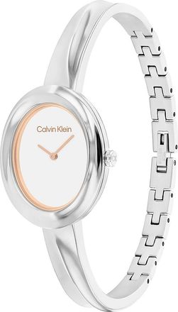 Calvin Klein Womens Contoured Bezel Watch - Metallic - OS