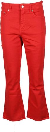 Department Five Jeans - Dames - Bootcut Jeans - Rood - W29 - Katoen - Jeans