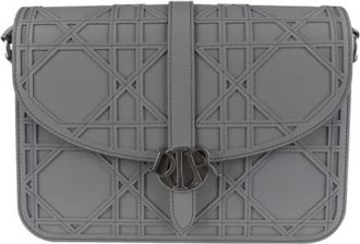 Dior Charm Bag - Dames - Schoudertassen - Grijs - ONE Size - Leer - Tassen