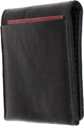 Giorgio Martello Milano Leather Card Case in Black at Nordstrom
