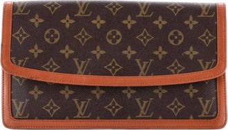Louis Vuitton Dame Pochette Monogram Canvas GM clutch bag - Bruin