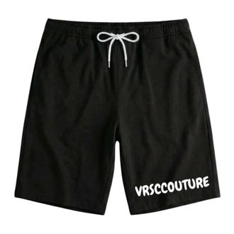 Versace Heren, Korte broeken, Zwart, Maat: 2XL