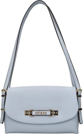 Guess Lefia Schoudertas met Flap - Dames - Schoudertassen - Blauw - ONE Size - Leer - Tassen
