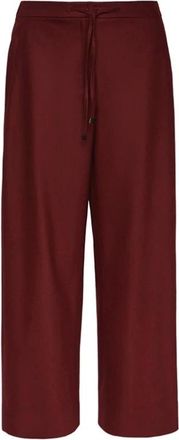 Max Mara Dames, Broeken, Rood, Maat: XS