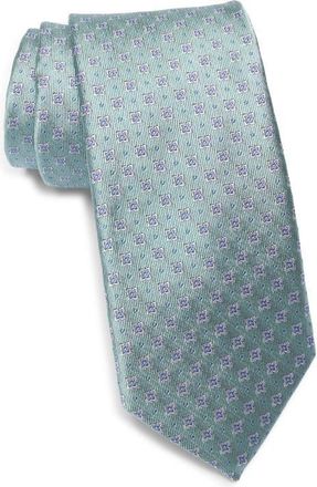Nordstrom Landon Neat Silk Jacquard Tie in Mint at Nordstrom
