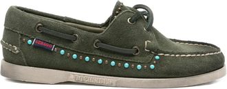 Sebago Su&egrave;de loafers - Groen