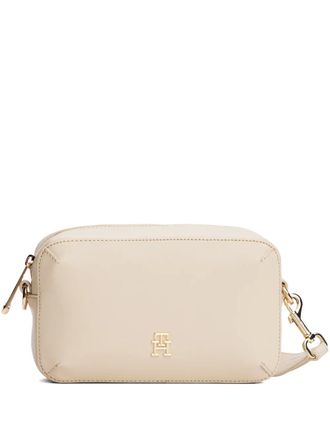 Tommy Hilfiger logo-detail cross boby bag - women - Polyurethane - One Size - Neutrals