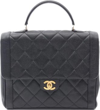Chanel Borsa a mano matelass&eacute; 1994-1996 - Nero