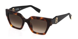 Furla SFU811 0752 Mens Sunglasses Tortoiseshell Size 54