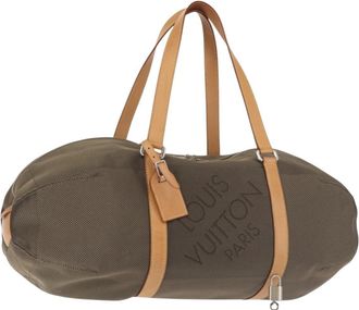 Louis Vuitton Attaquant Handbag Damier Geant Canvas Brown Canvas Bag (Pre-Owned)