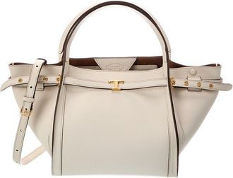 Tod's Tods Logo Small Leather Tote