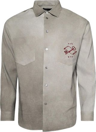 Enfants Riches Deprimes Camicia con logo - Grigio