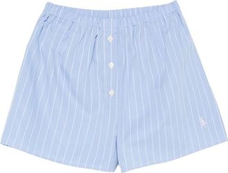 Sporty & Rich Vertical-stripe Shorts
