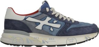 Premiata Blue Mick 8006 Suede Sneakers