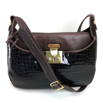 Bally Leather Shoulder Bag (Pre-Owned)
