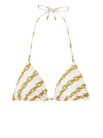 Versace: White Swimwear / Bathing Suit now up to −60