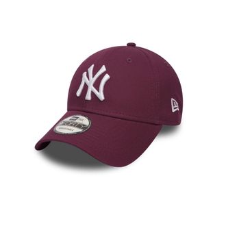 New Era New York Yankees 9forty Adjustable Cap MLB League Essential Maroon - One-Size