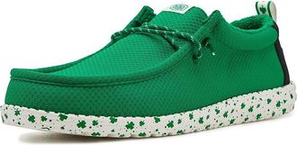 Hey Dude Wally Shamrock Mens Shoes Green/Multi : 13 M, Textile