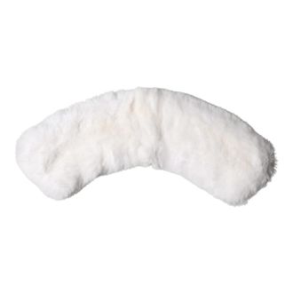 Dolce & Gabbana Fur Schouderkraag Wrap Sjaal - unisex - Wintersjaals - Wit - ONE Size - Accessoires