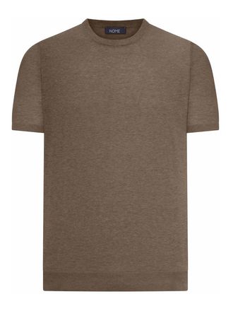 Nome Crew Neck Cotton Knitted T-Shirt