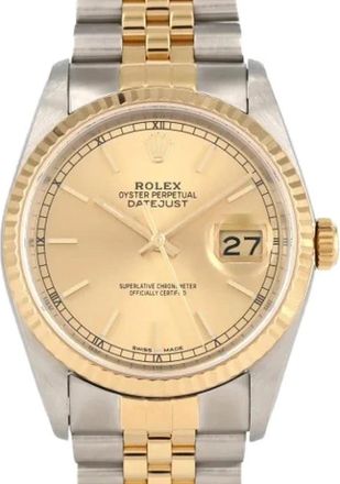 Rolex Orologio da polso Pre-owned Datejust - - Pre-owned - Uomo - Giallo - ONE SIZE