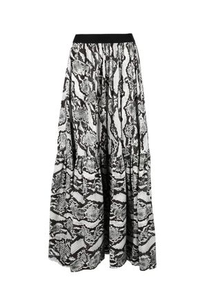 Aglini Womens Skirt - Black/White
