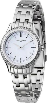 Pierre Cardin Watches, female, Gray, Size: ONE SIZE Stainless Steel Dress Watch