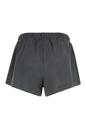 The Great. Cotton Shorts - Gray