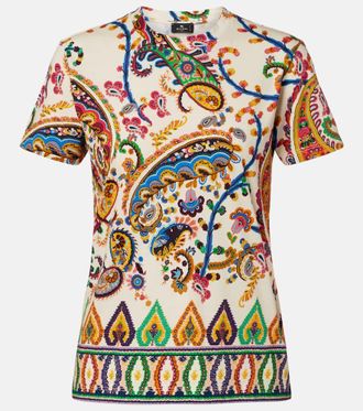 Etro Paisley cotton T-shirt