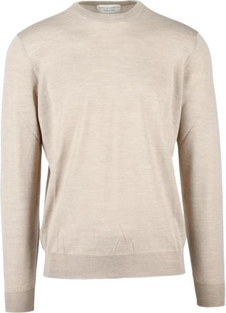 FILIPPO DE LAURENTIIS Uomo, Maglie, Beige, M, new