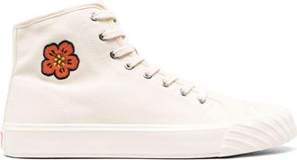 Kenzo Kenzoschool high-top sneakers - men - Rubber/Fabric/Fabric - 45 - White