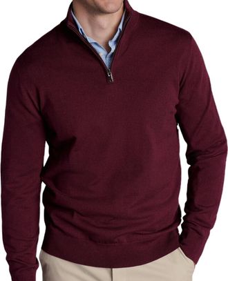 Matine&eacute; Mens Fine Knitted Luxury Supersoft Cashmere-Like Crew Neck/V Neck/Zip Neck Sweaters, Fine 12 Gauge Knit Structure (UK, Alpha, 4XL, Regular, Regular, B