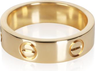 Cartier Pre-Owned Cartier Yellow Gold Love Ring