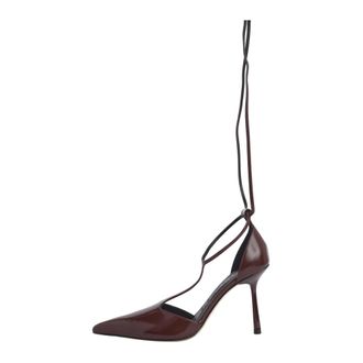 Studio Amelia Gisele 90 Heel - female - STUDIO AMELIA - Pumps - Brown - 8 UK - Shoes