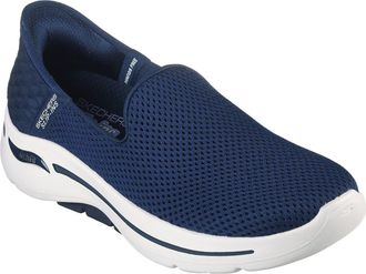 Skechers Womens GW Archfit Ld99 in Navy/White - Blue - Size UK 6.5