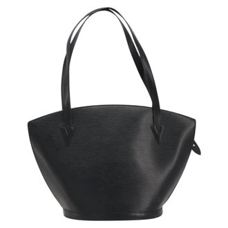 Louis Vuitton Saint Jacques Epi Leather Black Leather Handbag (Pre-Owned)