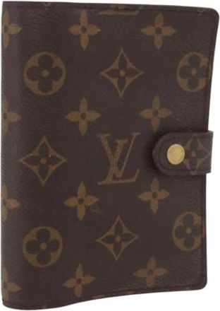 Louis Vuitton Pre-owned Day Planner Cover - - Pre-owned - Donna - Marrone - ONE SIZE