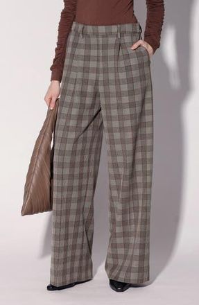 Walter Baker Shilo Pants in Winston Plaid at Nordstrom Rack, Size 12