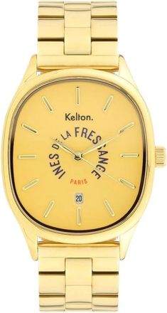 Ines De La Fressange Grande Colorama - Dames - Horloges - Geel - ONE Size - Accessoires