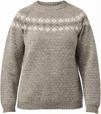 Ivanhoe of Sweden Sire Crewneck Wollpullover f&uuml;r Damen | grau