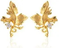 Peracas Mini Siena Stud Earrings in White at Nordstrom