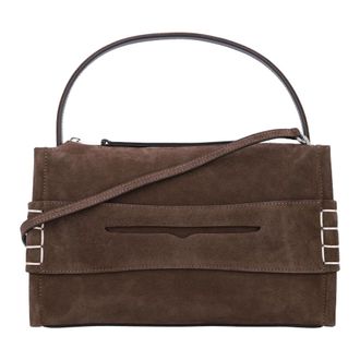 J.W.Anderson Handbags, female, Brown, Size: ONE SIZE Stylish Loafer Bag