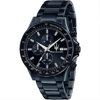 Maserati Accessoires, Heren, Blauw, ONE Size, R8873640023 Chronograaf Horloge