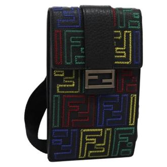 Fendi Pre-owned Canvas fendi-bags - Dames - Pre-owned - Zwart - Maat: ONE Size