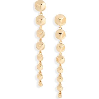 Nordstrom Rack Cascading Linear Drop Earrings in Gold at Nordstrom Rack