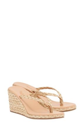 Ancient Greek Sandals Etheria Wedge Sandal in Natural at Nordstrom, Size 9Us