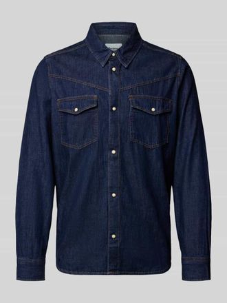 Pepe Jeans London Regular Fit Jeanshemd aus reiner Baumwolle in Jeansblau, Gr&ouml;&szlig;e XXL