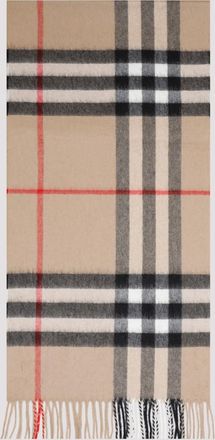 Burberry Beige Archive Check Scarf